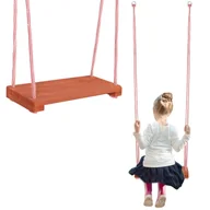 Place zabaw - Springos Drewniana huśtawka ogrodowa dla dzieci bujak HS02 - miniaturka - grafika 1