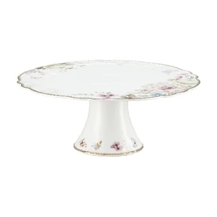 Patera na tort porcelanowa 30 cm ISABELLE - Tace i patery - miniaturka - grafika 1