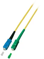Kable światłowodowe - Patchcord światłowodowy OS2 9/125 SM SC/APC-SC/UPC Simplex 2m - miniaturka - grafika 1