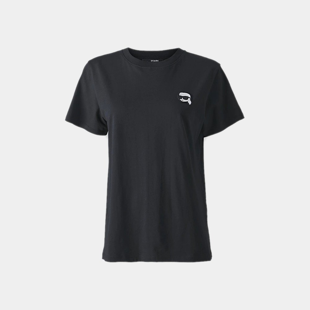Damski T-shirt Karl Lagerfeld Czarny