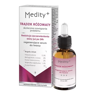 Ava MEDITY + Rosacea Serum do twarzy Regenerujące 30 ml - Serum do twarzy - miniaturka - grafika 1