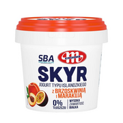 Desery mleczne - Mlekovita - Jogurt Skyr brzoskwinia-marakuja 0% - miniaturka - grafika 1