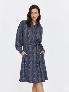 Sukienka damska granatowa - SSU4760GR sukienka - TOP SECRET - Odzieżowy sklep internetowy TOP SECRET - Sukienki - miniaturka - grafika 1