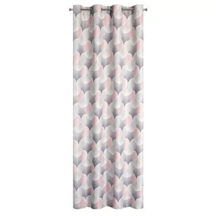 Zasłona 140 x 250 Dekoracyjna Gotowa Aseta Sr+Ró - Zasłony - miniaturka - grafika 1