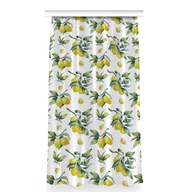 Zasłony - Gotowa zasłona z nadrukiem 150x280 Żółte cytryny, Fabricsy - miniaturka - grafika 1