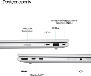 HP 8G1i14 5-225U/14''/512/32/W11P/3YOS C51LQET - Laptopy - miniaturka - grafika 1