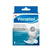 Apteczki i materiały opatrunkowe - Viscoplast Prestovis Plus Bardzo Mocny Plaster Do Cięcia 1 m x 8 cm 1 Sztuka - miniaturka - grafika 1