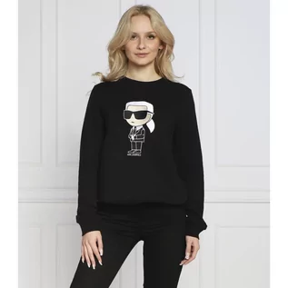 Bluzy damskie - Karl Lagerfeld Bluza ikonik 2.0 | Regular Fit - grafika 1