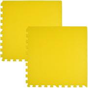 Maty piankowe - Humbi, Mata piankowa/Puzzle piankowe, Żółty, 62x62 cm, 2 szt. - miniaturka - grafika 1