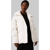 Kurtki damskie - Calvin Klein Puchowa kurtka | Oversize fit - miniaturka - grafika 1