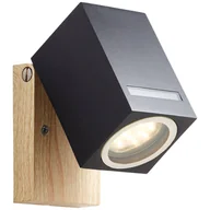 Lampy ogrodowe - Regulowany kinkiet elewacyjny Galeni 96375/76 IP44 czarny - miniaturka - grafika 1