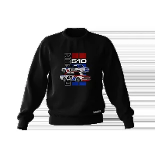 Czarna bluza DATSUN 510 BRE-S - Odzież do sportów motorowych - miniaturka - grafika 1