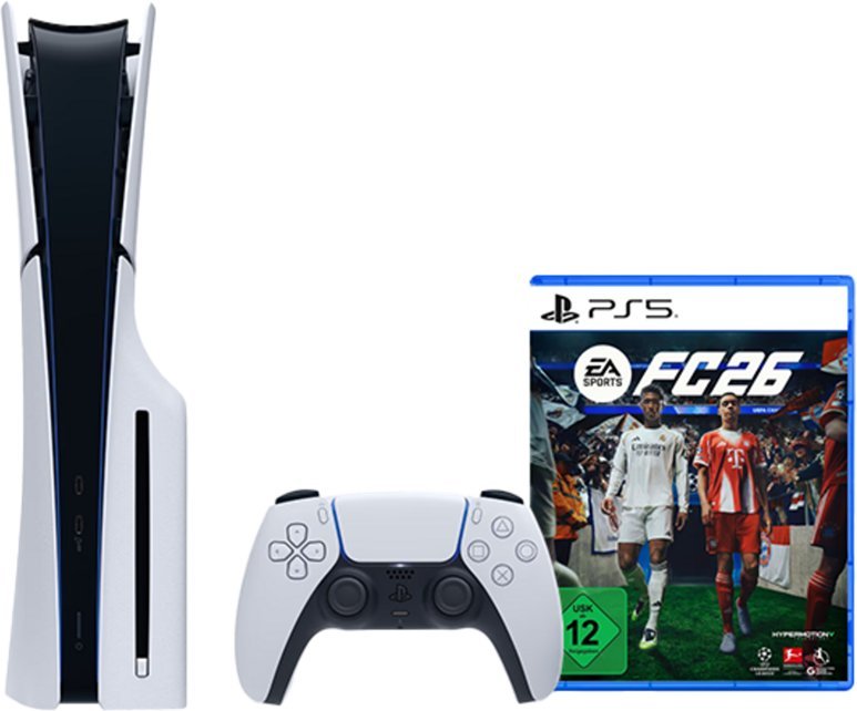 Sony PlayStation 5 Slim Disc Edition 1TB + EA Sports FC 26