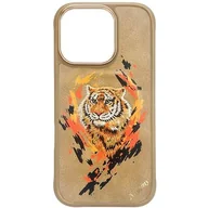 Etui i futerały do telefonów - Etui NIMMY Tygrys MagSafe do Apple iPhone 16 Pro Jasno-brązowy - miniaturka - grafika 1