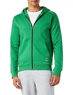 Bluzy męskie - 4F Bluza męska, Zielony, L - miniaturka - grafika 1