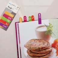 Szkolne artykuły papiernicze - Zakładki indeksujące 12x45mm 5x25szt Wege D.RECT - miniaturka - grafika 1