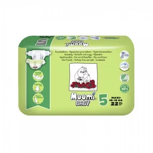 Daltra sp. z o.o. Daltra sp z o.o Muumi Baby pieluchy Maxi Plus 10-16 kg 22 sztuki 0000000 - Pieluchy dla dorosłych - miniaturka - grafika 1