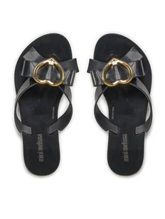 Melissa Japonki Mini Melissa Harmonic Hot Inf 33945 Czarny - Buty dla dziewczynek - miniaturka - grafika 1