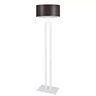 Lampy stojące - Lampa podłogowa LYSNE Kalifornia, 60 W, E27, brązowo-biała, 161x40 cm - miniaturka - grafika 1