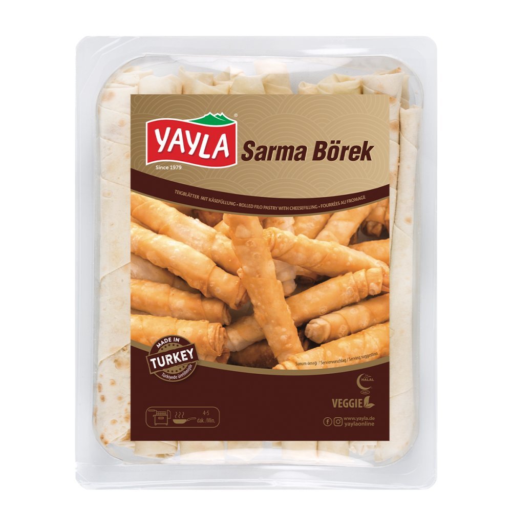 Ruloniki filo nadziewane serem 400 g – Cheese-Filled Borek