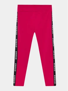 Guess Legginsy J2YB09 KABR0 Różowy Slim Fit - Legginsy - miniaturka - grafika 1