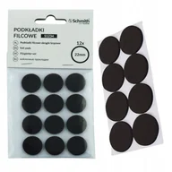 Meble modułowe i akcesoria - Schmith Podkładki Filcowe Brązowe 12 Sztuk - miniaturka - grafika 1