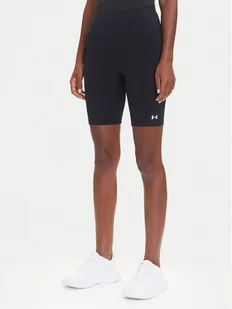 Under Armour Szorty sportowe Motion 1388646 Czarny Slim Fit - Spodenki damskie - miniaturka - grafika 1