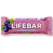 Lifefood BATON Z JAGODĄ I QUINOA RAW BEZGLUTENOWY BIO 47 g - Czekolada - miniaturka - grafika 1