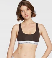 Biustonosze - CALVIN KLEIN BIUSTONOSZ BRĄZOWY BRALETKA Z LOGO M 2A3E6_B* M 2_3 TIA - miniaturka - grafika 1