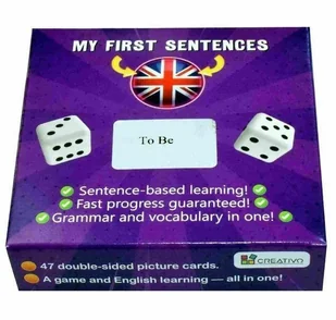 Moje pierwsze zdania po angielsku TO BE - książka - Rozmówki - miniaturka - grafika 1