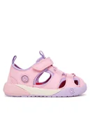 Buty dla dziewczynek - Reima Sandały Lomalla 5400086A Różowy - miniaturka - grafika 1