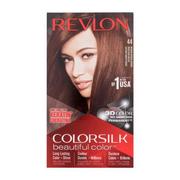 Farby do włosów i szampony koloryzujące - Revlon Colorsilk Beautiful Color farba do włosów Farba do włosów 59,1 ml + aktywator 59,1 ml+ odżywka 11,8 ml + rękawiczki W 44 Medium Reddish Brown - miniaturka - grafika 1