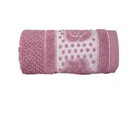 Ręczniki - Ręcznik Dotti 70x130 różowy 420 g/m2 frotte Greno - miniaturka - grafika 1