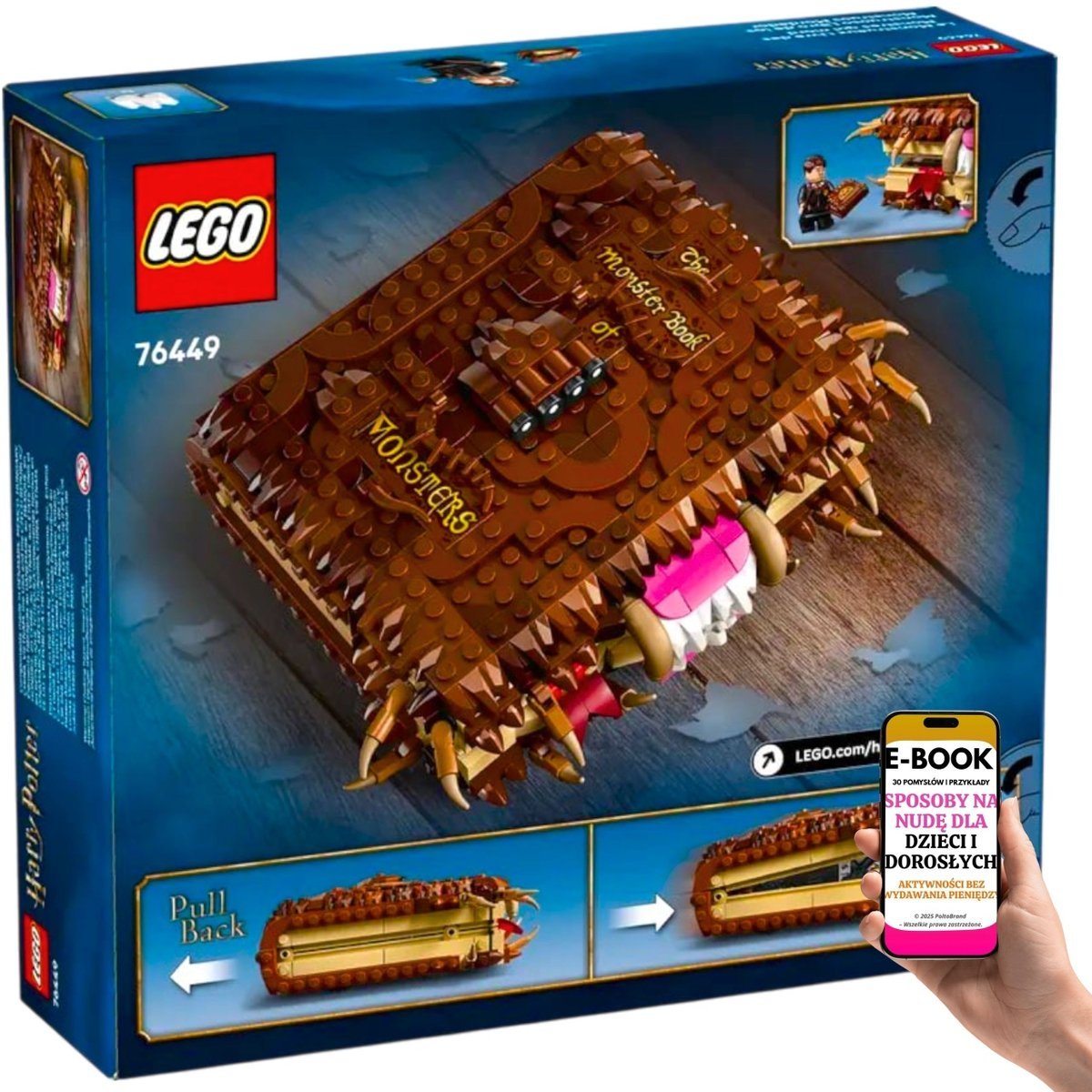 KLOCKI LEGO Harry Potter (76449) IDEALNY NA MIKOŁAJKI Dla fanów czarodziejskiego świata i kolekcjonerów magicznych zestawów LEGO + EBOOK-3