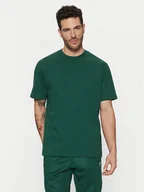 Koszulki męskie - adidas T-Shirt Trefoil Series JD0680 Zielony Regular Fit - miniaturka - grafika 1
