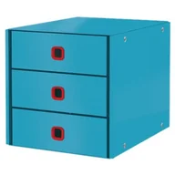 Pudła i pojemniki do przechowywania - Pojemnik LEITZ CLICK STORE COSY z 3 szufladami niebieski /53680061/ - miniaturka - grafika 1