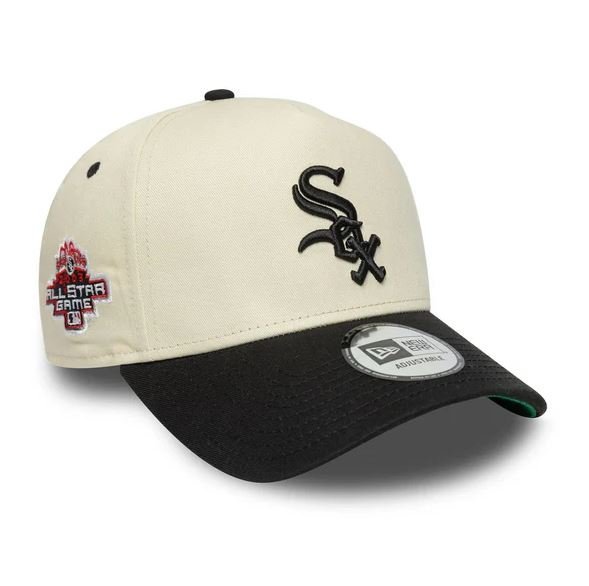 Czapka z daszkiem New Era Chicago White Sox beżowy, r.uniwersalny