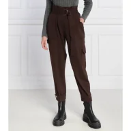 Spodnie damskie - LAUREN RALPH LAUREN Spodnie cargo ZAAK ANKLE | Regular Fit - miniaturka - grafika 1
