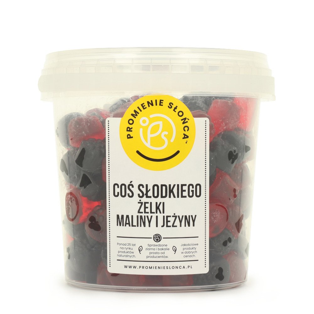 Żelki Maliny i Jeżyny 900 g