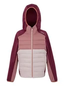 Kurtki i płaszcze dla dziewczynek - Regatta Kurtka hybrydowa "Kielder IX" w kolorze jasnoróżowym - miniaturka - grafika 1