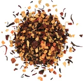 Kawa w kapsułkach i saszetkach - BASILUR BASILUR Herbata owocowa Fruit Infusions Red Hot Ginger Tea stożek 100 g WIKR-990065 - miniaturka - grafika 1