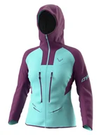 Kurtki i kamizelki sportowe damskie - DYNAFIT Kurtka funkcyjna "TLT" w kolorze turkusowo-granatowym - miniaturka - grafika 1