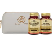 Witaminy i minerały - Solgar Zestaw Magnez Cytrynian 60 tabl. + Witamina D3 4000 IU (100 mcg) 60 tabl. - miniaturka - grafika 1