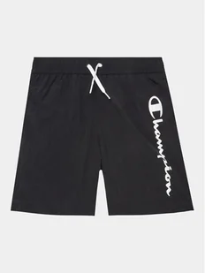 Champion Szorty sportowe 306107 Czarny Regular Fit - Spodenki damskie - miniaturka - grafika 1