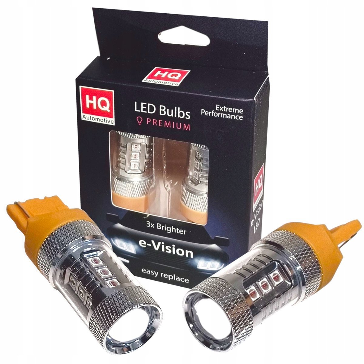 Żarówki Led W21w Wy21w Przebijające Czerwone Klosze Usa Pomarańczowe Mocne