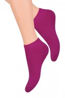 Skarpetki damskie - Stopki 052 różowe - Steven - miniaturka - grafika 1