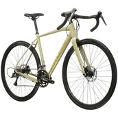 Rowery - Rower gravel KROSS Esker 1.0 M21 28 cali męski Beżowo-złoty - miniaturka - grafika 1
