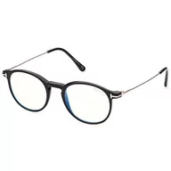 Okulary korekcyjne, oprawki, szkła - Tom Ford 5759B 001 51 - miniaturka - grafika 1