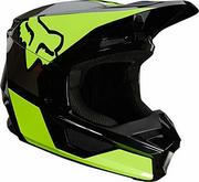 Kaski motocyklowe - Fox Kask V1 Revn Yellow L - miniaturka - grafika 1