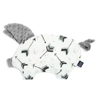 Kołdry i poduszki dla dzieci - La Millou, Poduszka Sleepy Pig, Boho Royal, Arrows Grey - miniaturka - grafika 1